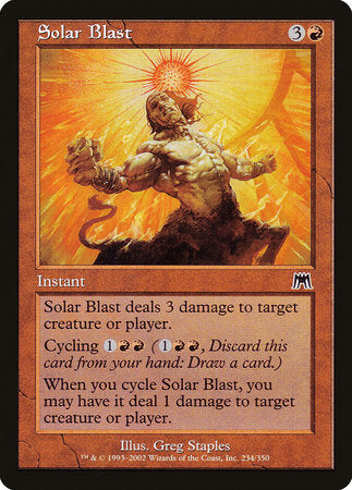 Solar Blast [Onslaught] | Enigma On Main