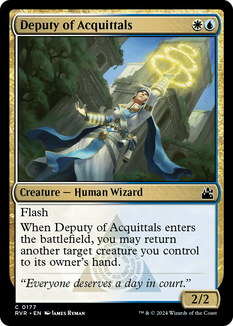 Deputy of Acquittals [Ravnica Remastered] | Enigma On Main