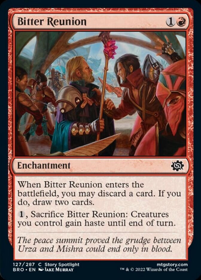 Bitter Reunion [The Brothers' War] | Enigma On Main