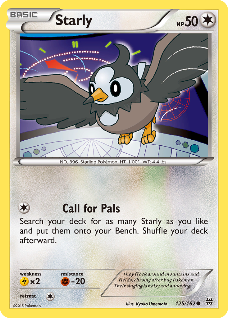 Starly (125/162) [XY: BREAKthrough] | Enigma On Main