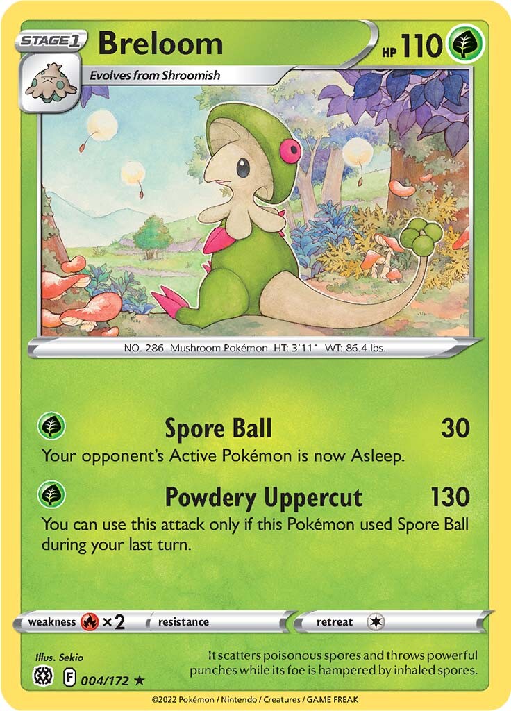 Breloom (004/172) [Sword & Shield: Brilliant Stars] | Enigma On Main