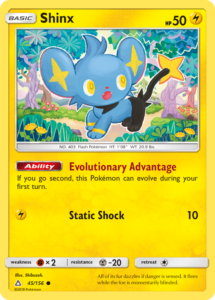 Shinx (45/156) [Sun & Moon: Ultra Prism] | Enigma On Main