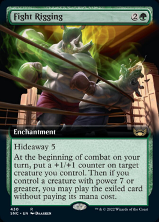 Fight Rigging (Extended Art) [Streets of New Capenna] | Enigma On Main