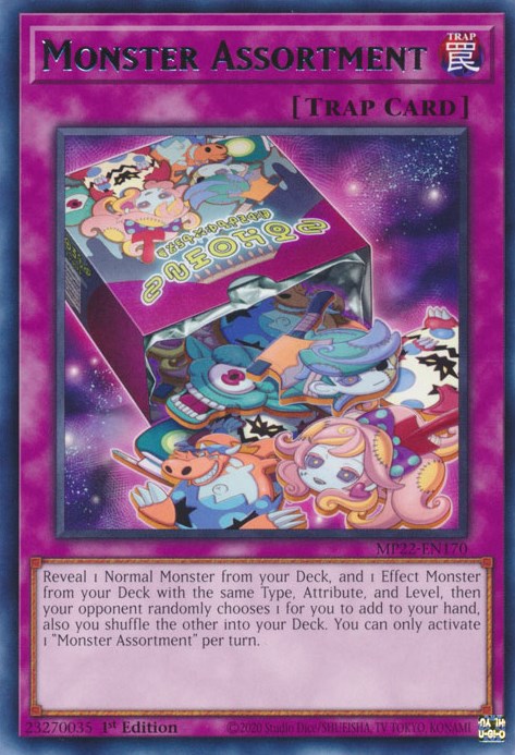Monster Assortment [MP22-EN170] Rare | Enigma On Main