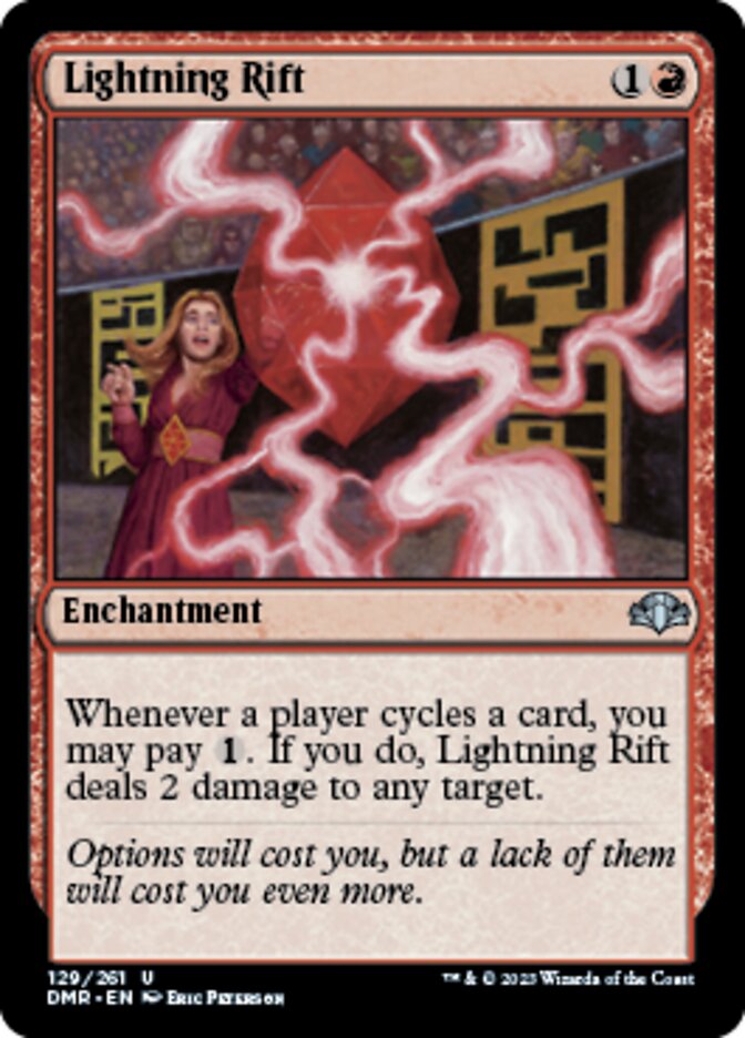 Lightning Rift [Dominaria Remastered] | Enigma On Main