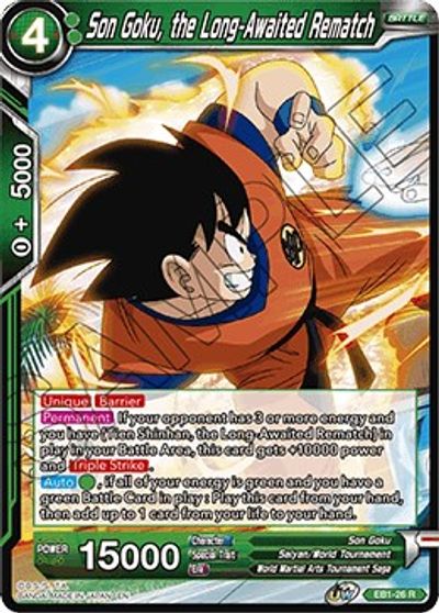 Son Goku, the Long-Awaited Rematch (EB1-026) [Battle Evolution Booster] | Enigma On Main