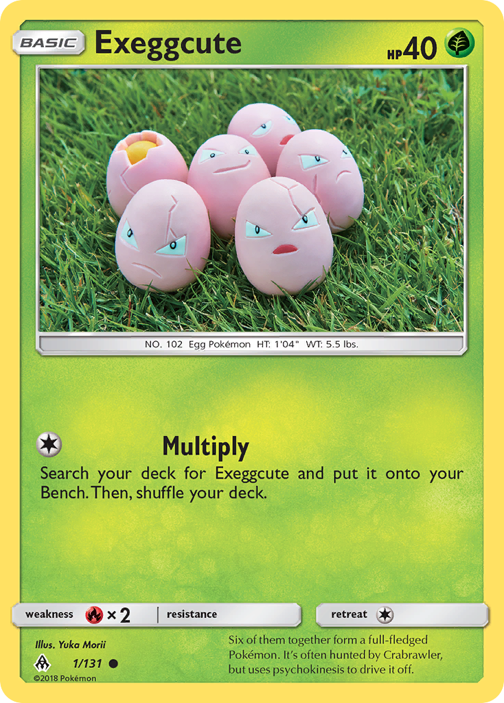Exeggcute (1/131) [Sun & Moon: Forbidden Light] | Enigma On Main