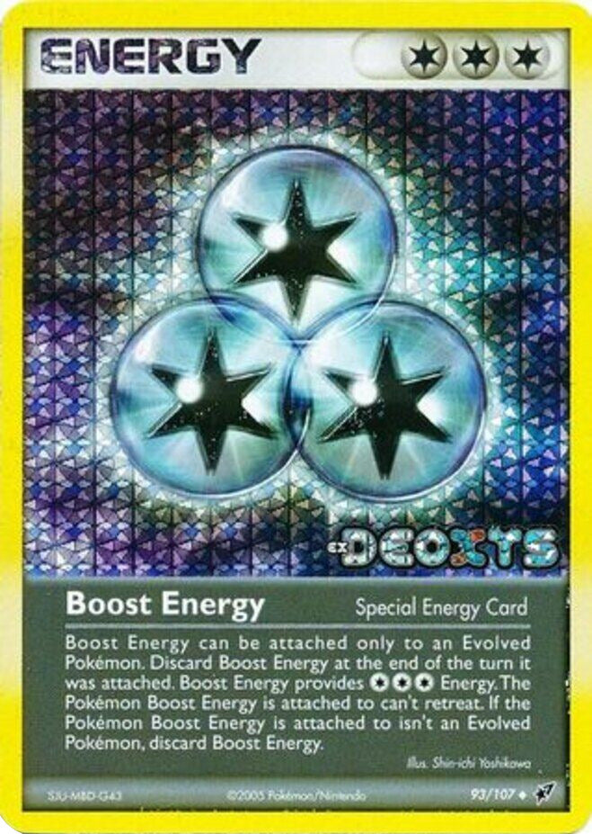 Boost Energy (93/107) (Stamped) [EX: Deoxys] | Enigma On Main