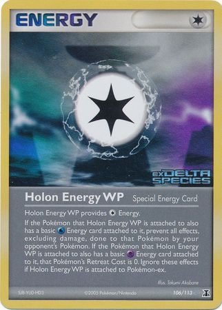 Holon Energy WP (106/113) (Stamped) [EX: Delta Species] | Enigma On Main