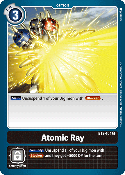 Atomic Ray [BT2-104] [Release Special Booster Ver.1.0] | Enigma On Main