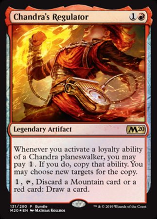 Chandra's Regulator (M20 Bundle) [Core Set 2020 Promos] | Enigma On Main