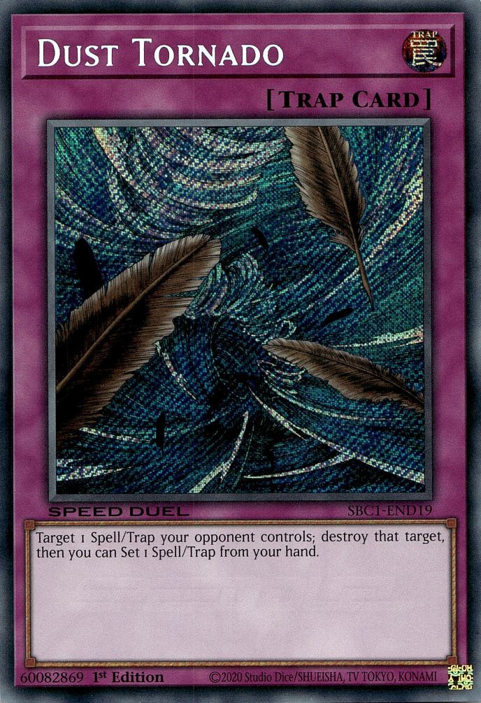 Dust Tornado [SBC1-END19] Secret Rare | Enigma On Main