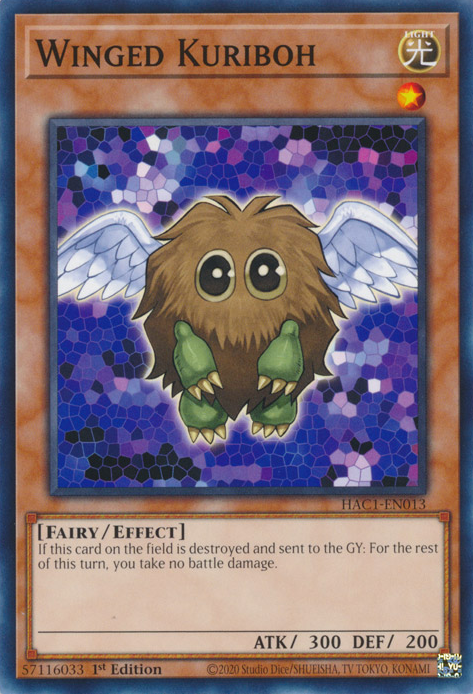 Winged Kuriboh [HAC1-EN013] Common | Enigma On Main