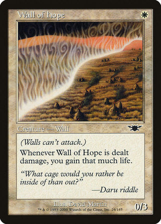 Wall of Hope [Legions] | Enigma On Main