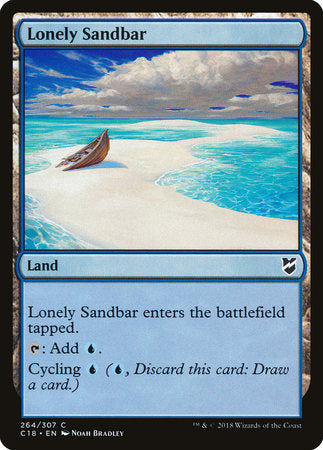 Lonely Sandbar [Commander 2018] | Enigma On Main
