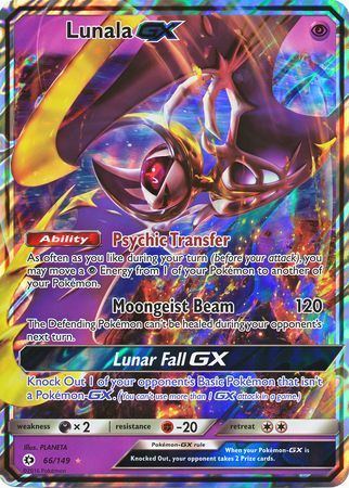 Lunala GX (66/149) (Jumbo Card) [Sun & Moon: Base Set] | Enigma On Main