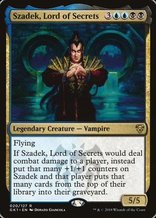 Szadek, Lord of Secrets [GRN Guild Kit] | Enigma On Main