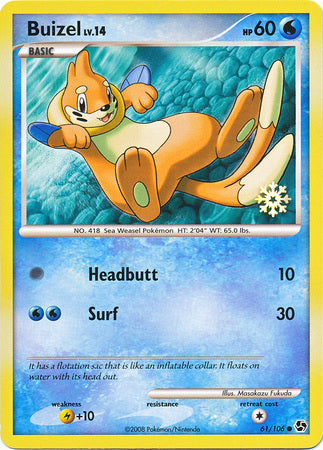 Buizel (61/106) [Countdown Calendar Promos] | Enigma On Main