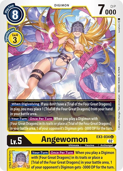 Angewomon [EX3-034] [Revision Pack Cards] | Enigma On Main