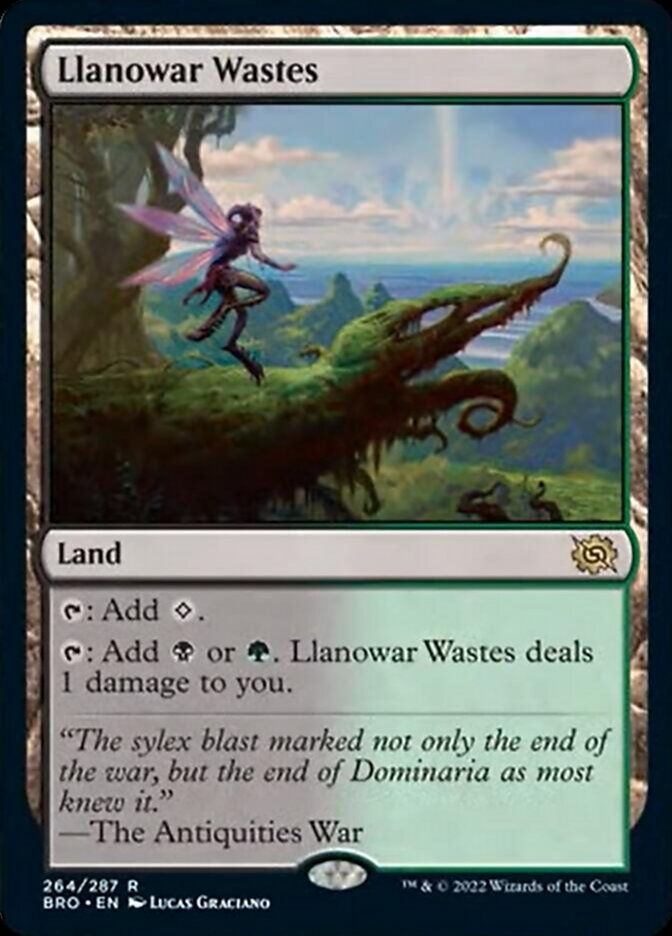 Llanowar Wastes [The Brothers' War] | Enigma On Main