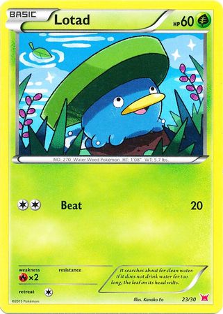 Lotad (23/30) [XY: Trainer Kit 2 - Latias] | Enigma On Main