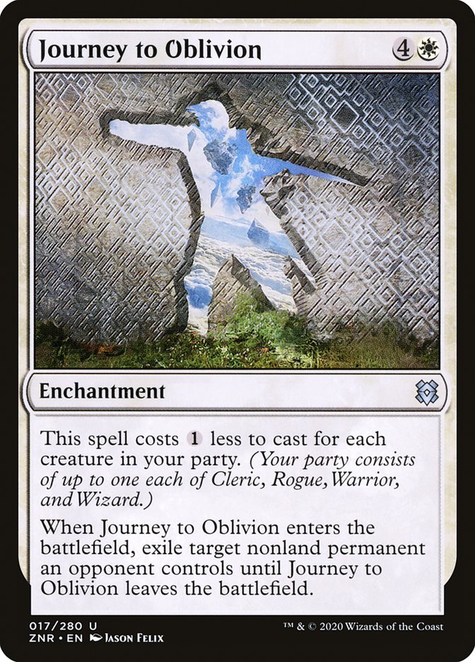 Journey to Oblivion [Zendikar Rising] | Enigma On Main