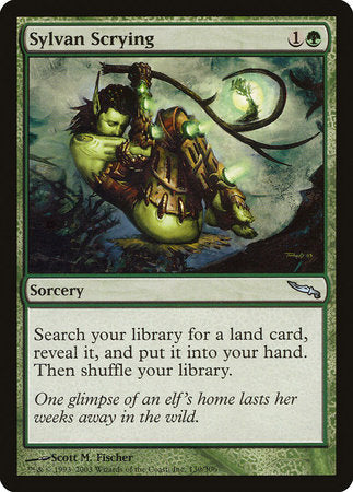 Sylvan Scrying [Mirrodin] | Enigma On Main