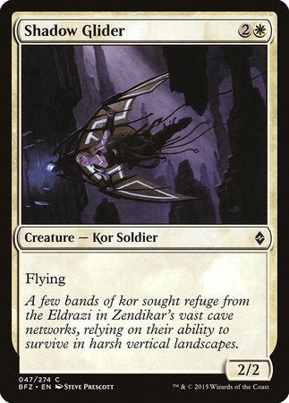 Shadow Glider [Battle for Zendikar] | Enigma On Main