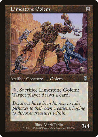 Limestone Golem [Odyssey] | Enigma On Main