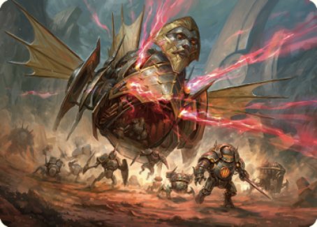 Liberator, Urza's Battlethopter Art Card [The Brothers' War Art Series] | Enigma On Main