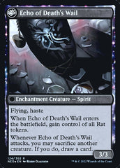 Tribute to Horobi // Echo of Death's Wail [Kamigawa: Neon Dynasty Prerelease Promos] | Enigma On Main