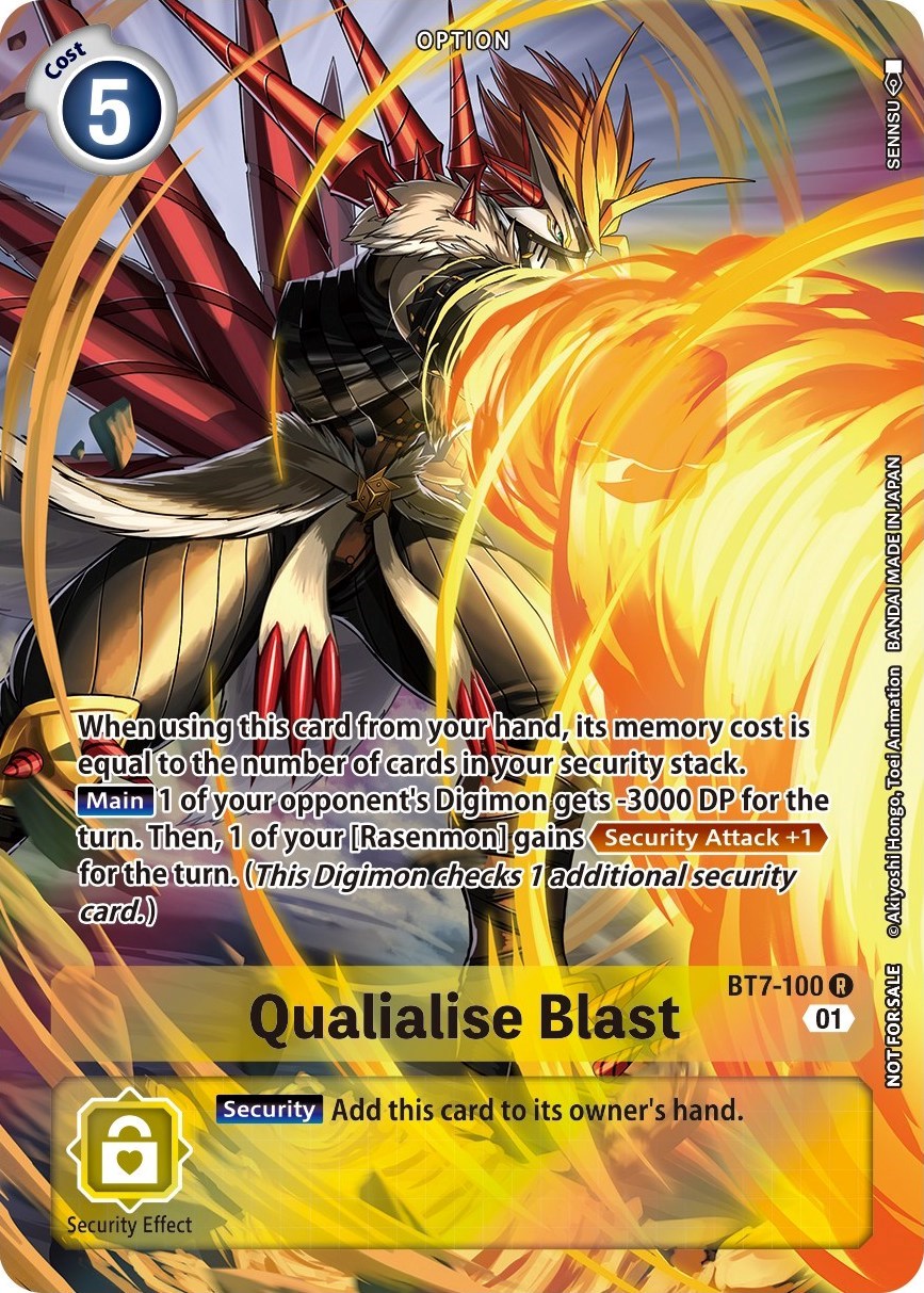 Qualialise Blast [BT7-100] (Summer 2022 Dash Pack) [Next Adventure Promos] | Enigma On Main