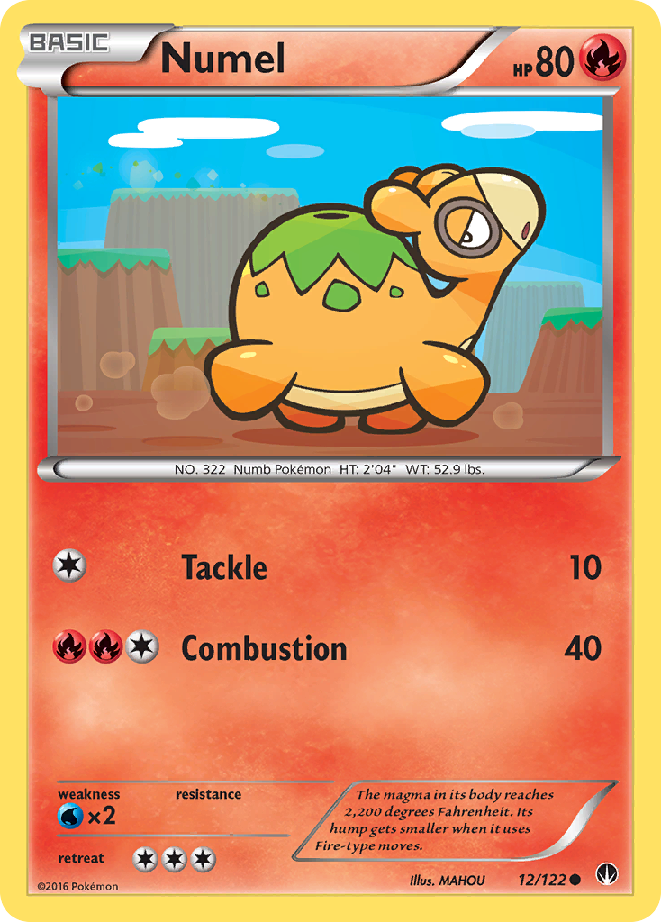 Numel (12/122) [XY: BREAKpoint] | Enigma On Main