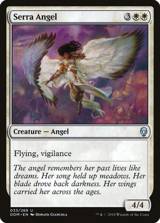 Serra Angel [Dominaria] | Enigma On Main