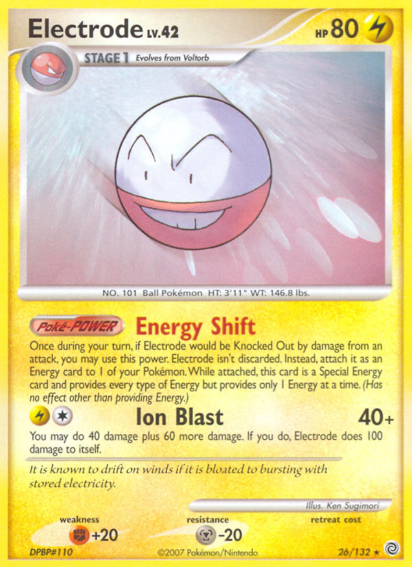 Electrode (26/132) [Diamond & Pearl: Secret Wonders] | Enigma On Main