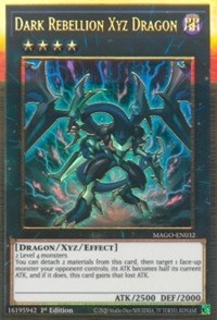 Dark Rebellion Xyz Dragon [MAGO-EN032] Gold Rare | Enigma On Main