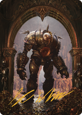 Marut Art Card (Gold-Stamped Signature) [Commander Legends: Battle for Baldur's Gate Art Series] | Enigma On Main