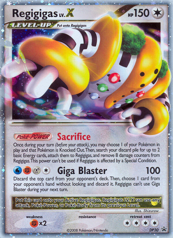 Regigigas LV.X (DP30) [Diamond & Pearl: Black Star Promos] | Enigma On Main
