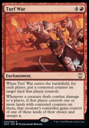 Turf War (Promo Pack) [Streets of New Capenna Commander Promos] | Enigma On Main