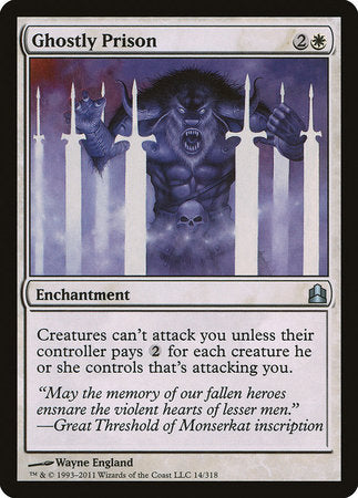 Ghostly Prison [Commander 2011] | Enigma On Main