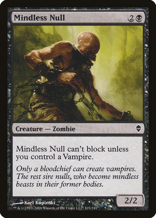 Mindless Null [Zendikar] | Enigma On Main