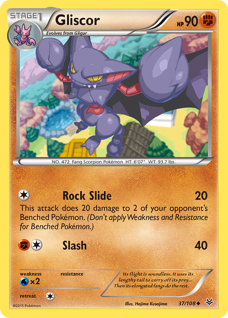 Gliscor (37/108) [XY: Roaring Skies] | Enigma On Main