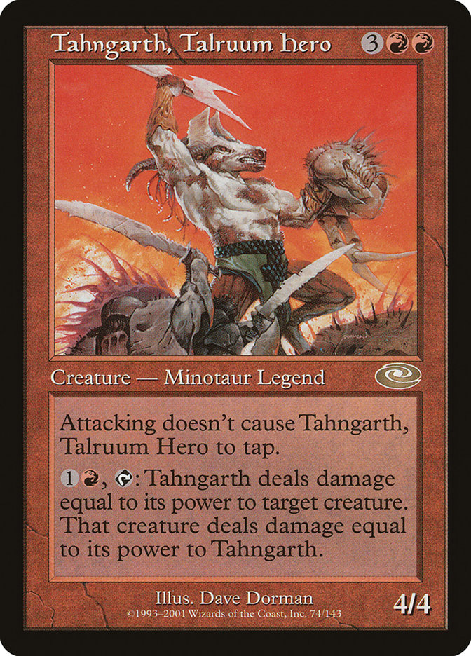 Tahngarth, Talruum Hero (Dave Dorman) [Planeshift] | Enigma On Main