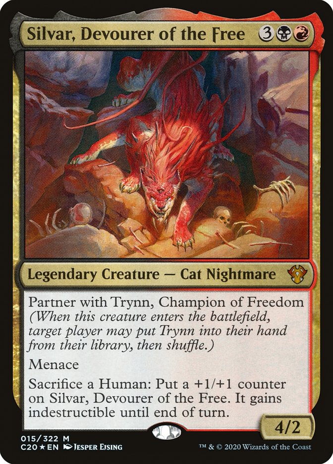 Silvar, Devourer of the Free [Commander 2020] | Enigma On Main