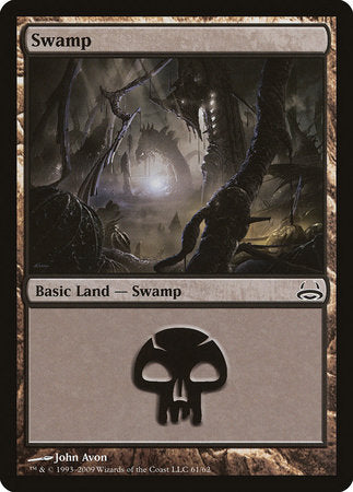 Swamp (61) [Duel Decks: Divine vs. Demonic] | Enigma On Main