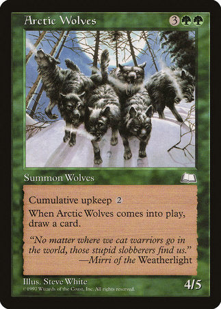 Arctic Wolves [Weatherlight] | Enigma On Main