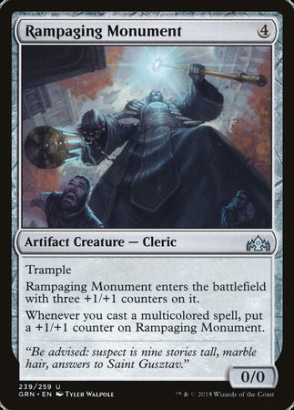 Rampaging Monument [Guilds of Ravnica] | Enigma On Main