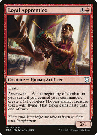 Loyal Apprentice [Commander 2018] | Enigma On Main