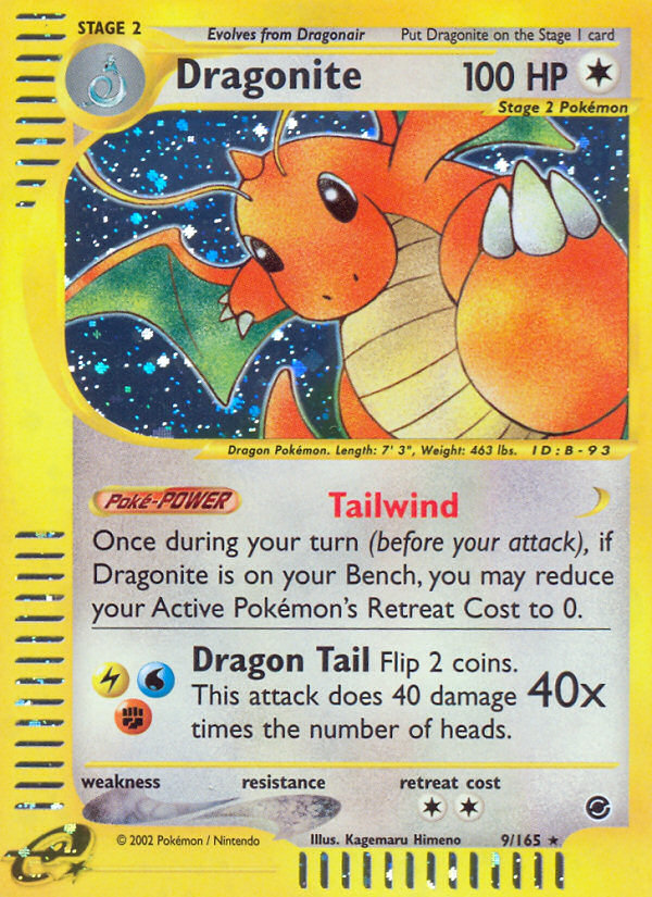 Dragonite (9/165) [Expedition: Base Set] | Enigma On Main