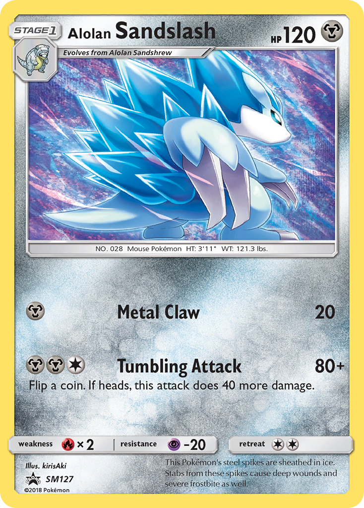 Alolan Sandslash (SM127) [Sun & Moon: Black Star Promos] | Enigma On Main